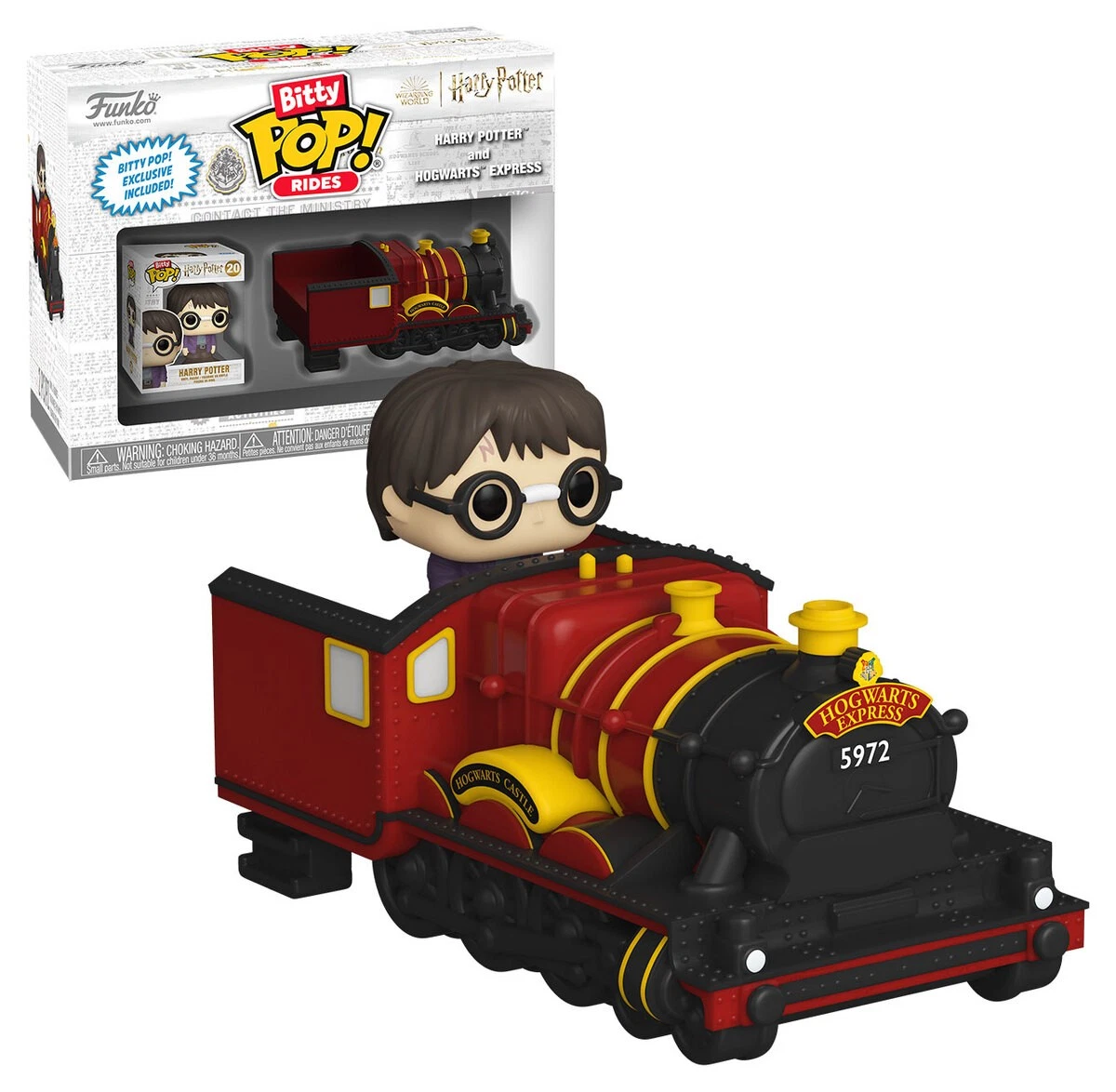 Funko Bitty POP! Rides: Harry Potter – Harry Potter & Hogwarts Express Vinyl Figure