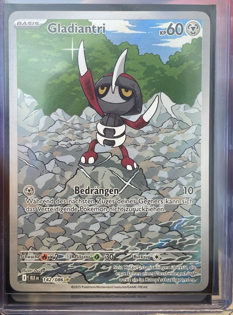 Pawniard 142/086 Illustration Rare – English Pokémon TCG Card